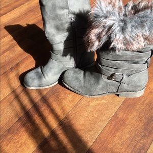 Faux Fur Boots
